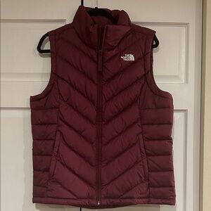 The North Face Women's Maroon Quilted Vest
